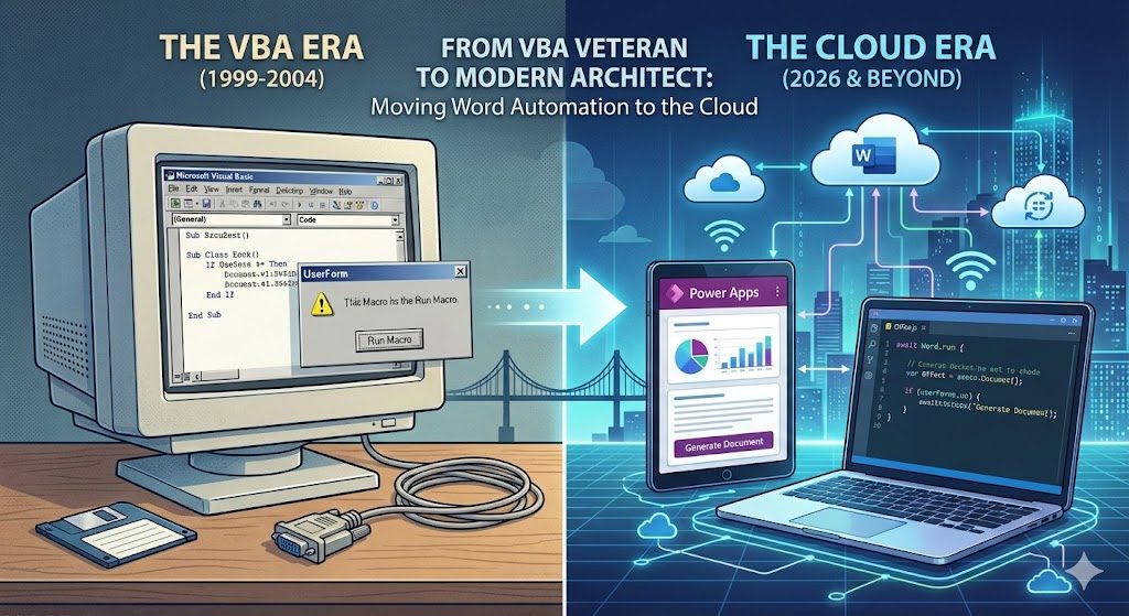 From VBA Veteran to Modern Architect: Why I’m Moving Word Automation to the Cloud (Part 1)