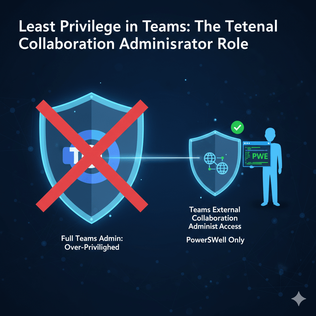Least privilege in Teams administration
