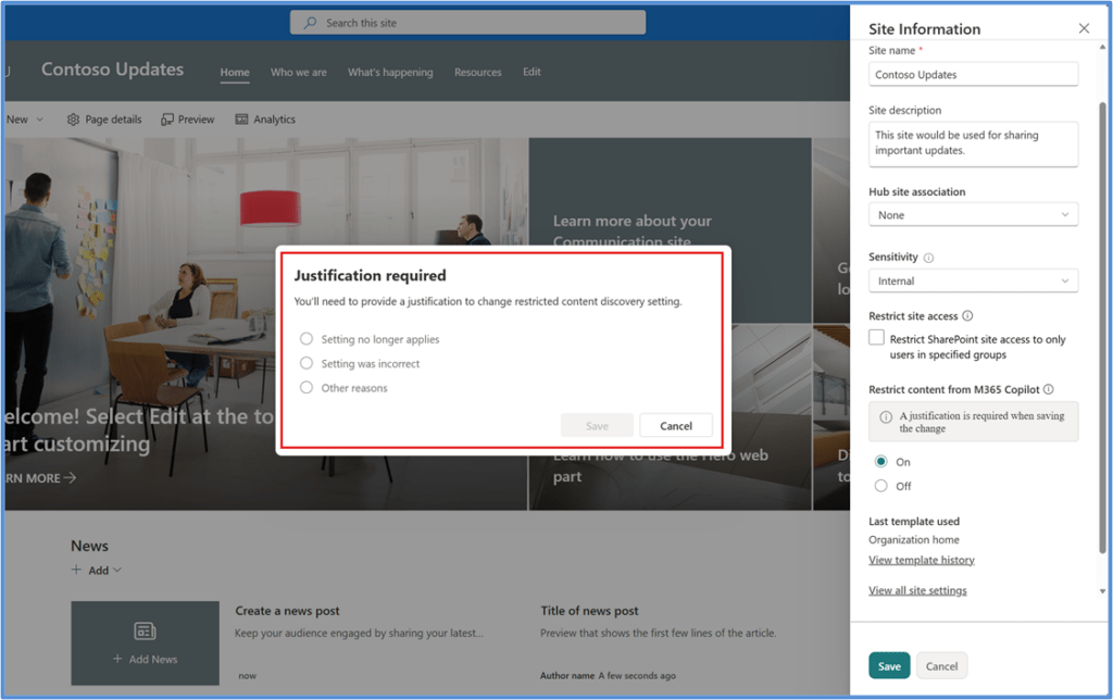 justification-by-site-admin