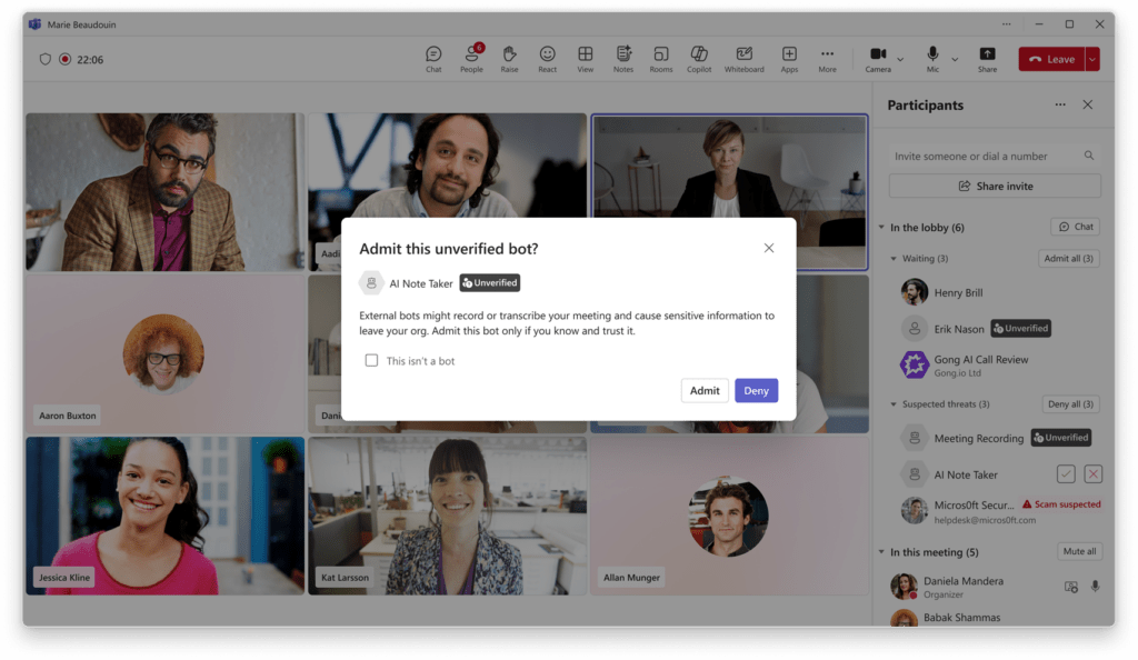 unverified bot 1 - KbWorks - SharePoint and Teams Specialist