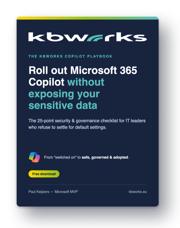 Master your Microsoft 365 Copilot Rollout - free guide cover