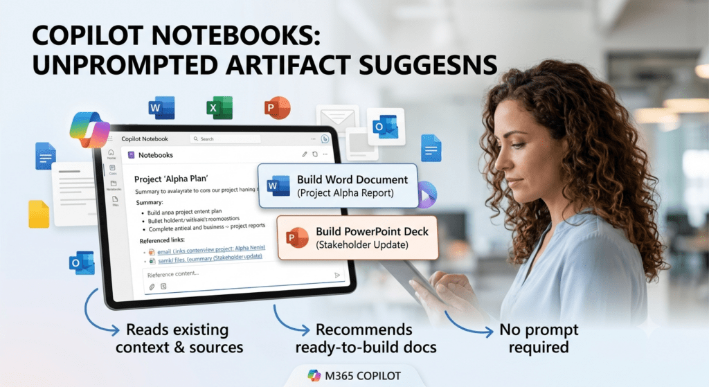 Gemini Generated Image kofy4xkofy4xkofy - KbWorks Microsoft is rolling out proactive artifact suggestions inside Copilot Notebooks.
